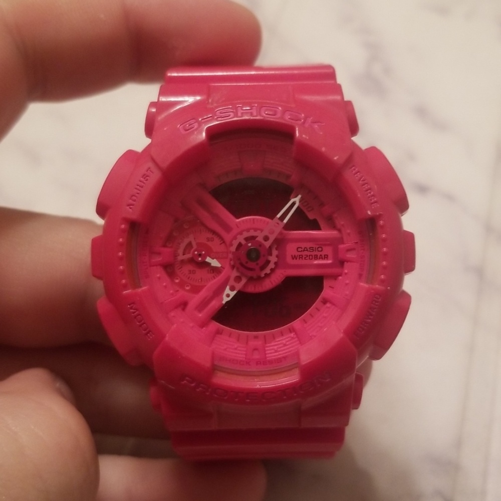 Pink Medium Faced GShock